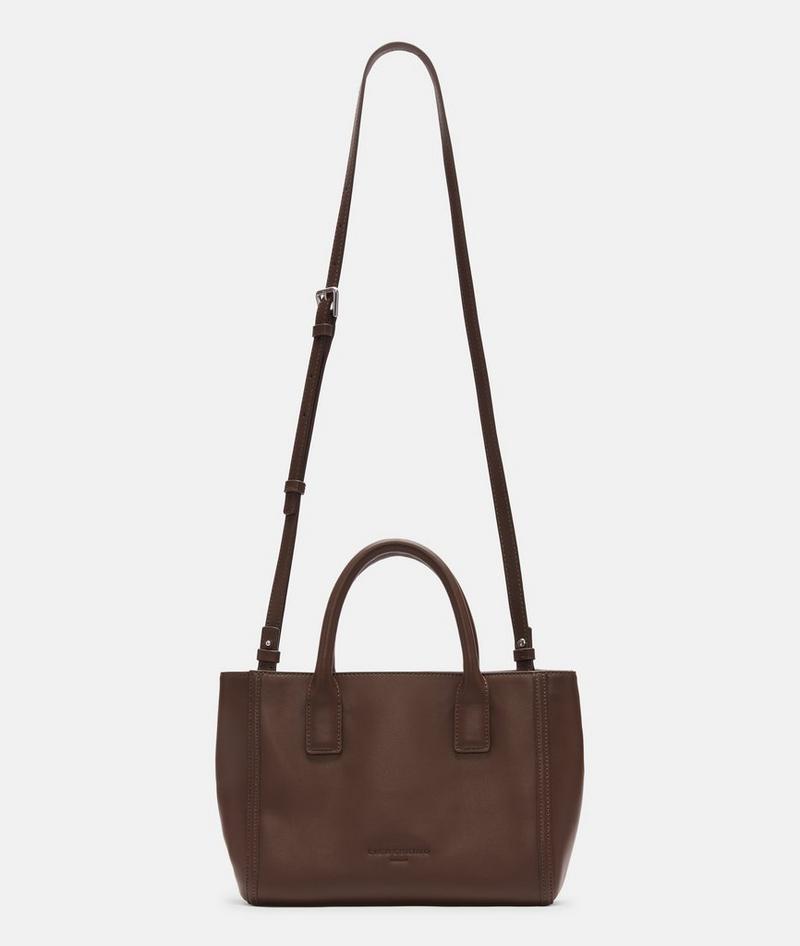 Liebeskind Herren Marigold Crossbody S - Dunkelbraun