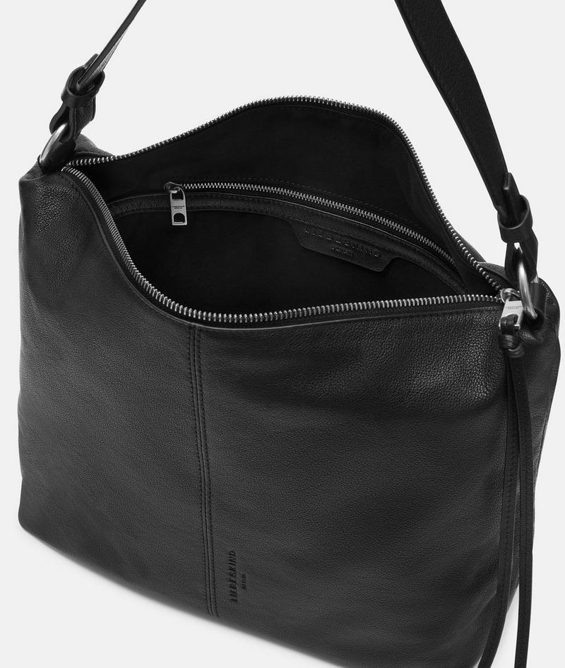 Liebeskind Herren Aissa Hobo M - Schwarz