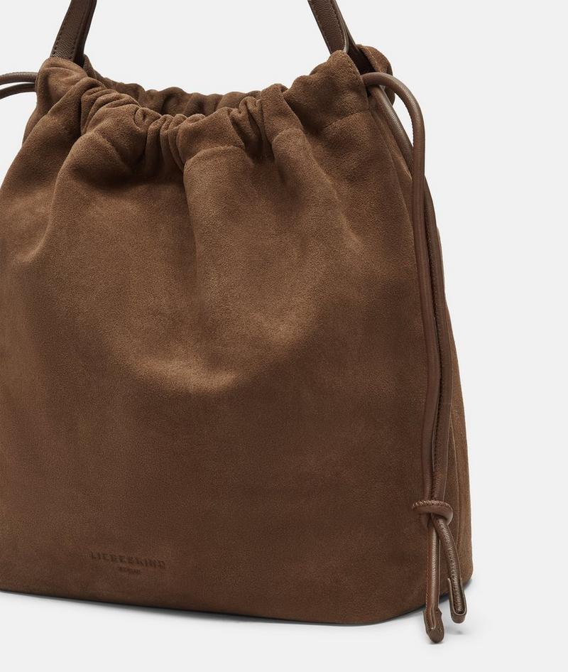 Liebeskind Herren Lya Hobo M - Cognac