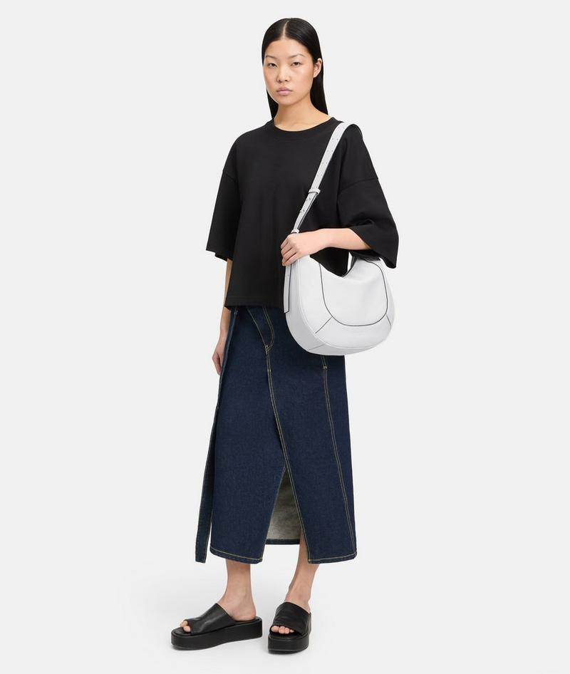 Liebeskind Herren Alma Hobo M - Weiß