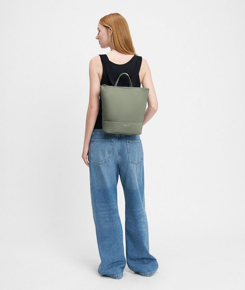 Liebeskind Herren Backpack M - Helles Olivgrün