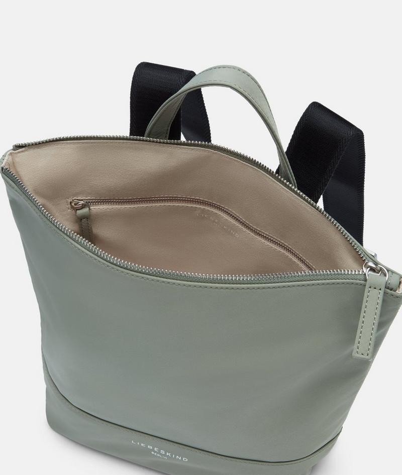 Liebeskind Herren Backpack M - Helles Olivgrün