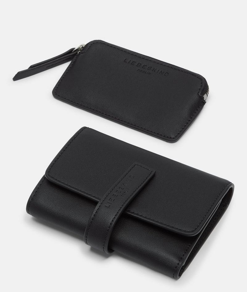 Liebeskind Herren Kate Geldbörse M - Schwarz