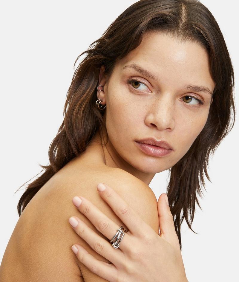 Liebeskind Herren Ohrringe - Silber