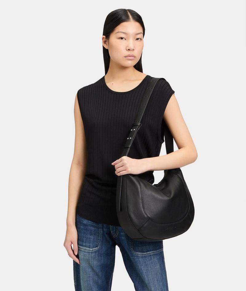 Liebeskind Herren Alma Hobo M - Schwarz