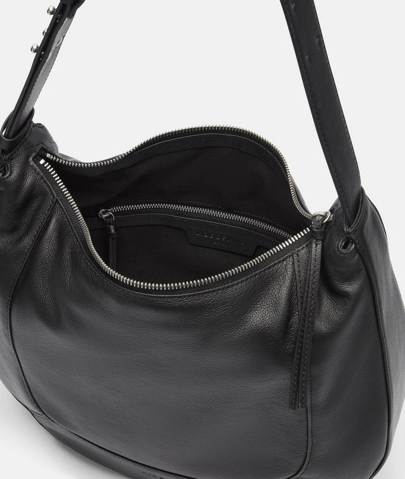 Liebeskind Herren Alma Hobo M - Schwarz