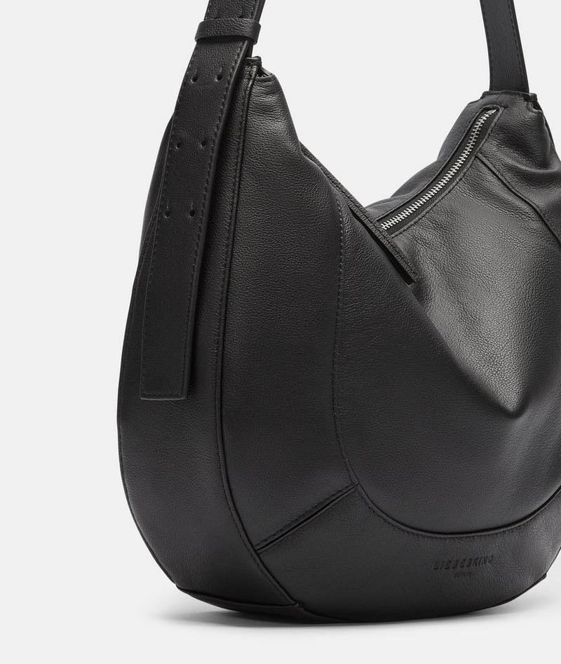 Liebeskind Herren Alma Hobo M - Schwarz