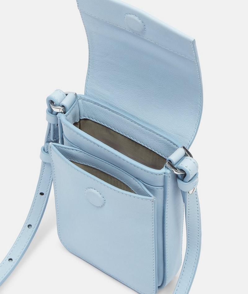 Liebeskind Herren Lea Mobile Pouch - Hellblau