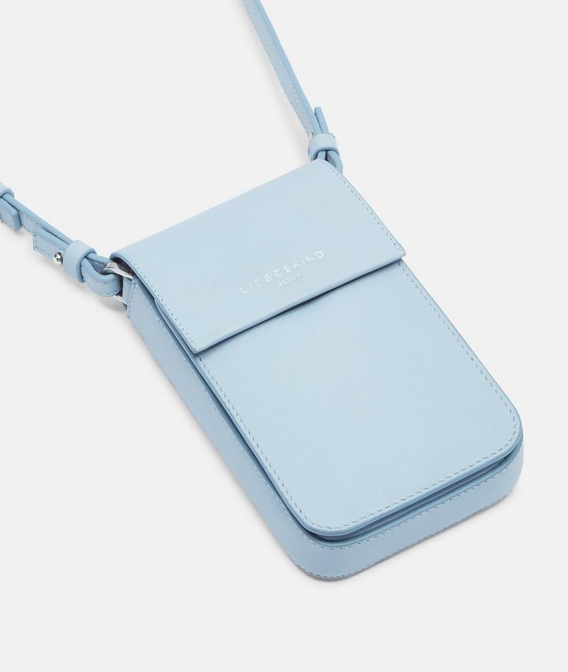 Liebeskind Herren Lea Mobile Pouch - Hellblau