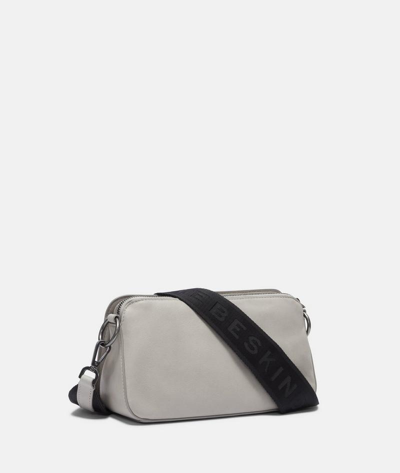 Liebeskind Herren Clarice Crossbody M - Taubengrau