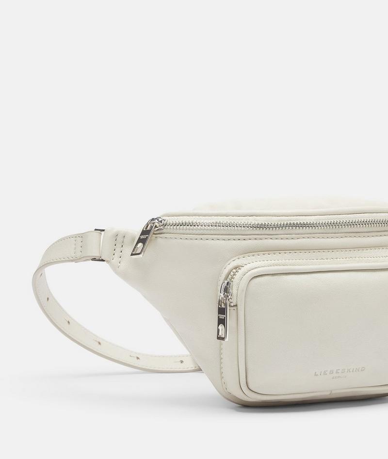 Liebeskind Herren Lila Belt-bag M - Creme