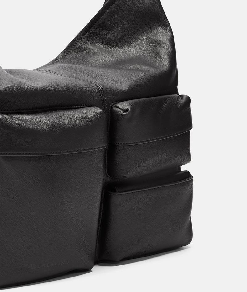 Liebeskind Herren Archive Lk 204 Hobo M - Schwarz