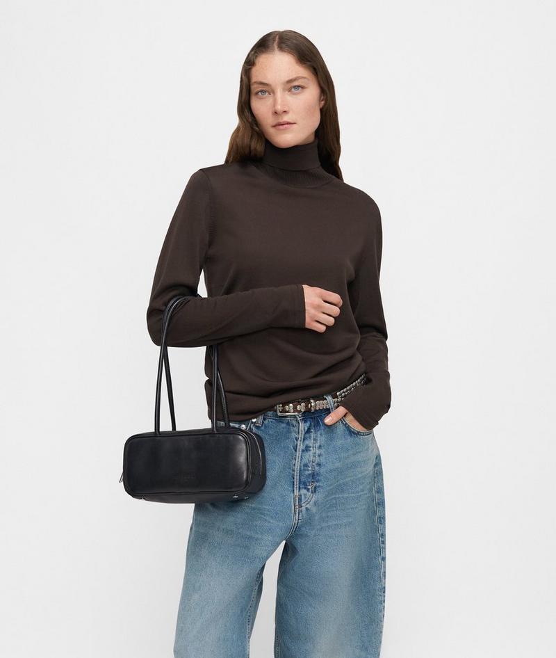 Liebeskind Herren Jil Schultertasche S - Schwarz