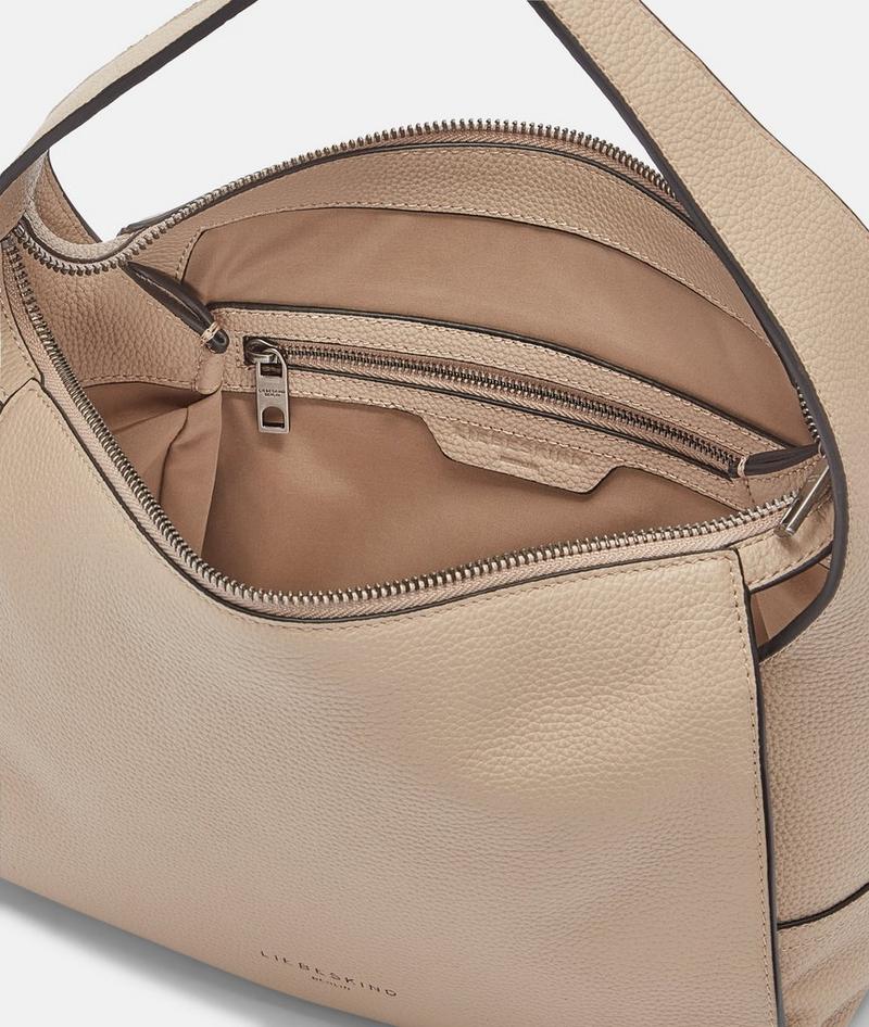 Liebeskind Herren Lou Hobo S - Beige