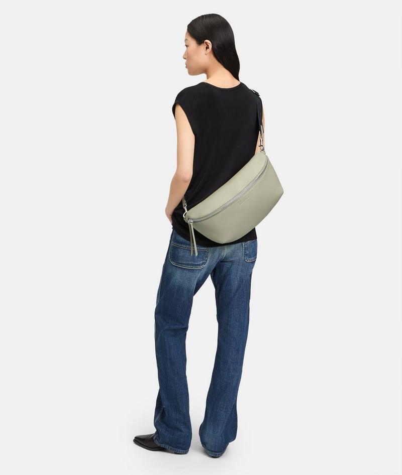 Liebeskind Herren Liene Belt-bag Xl - Helles Olivgrün