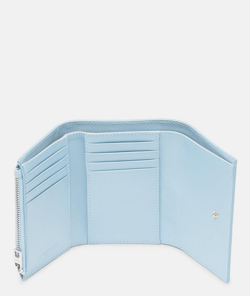 Liebeskind Herren Linn Geldbörse M - Hellblau