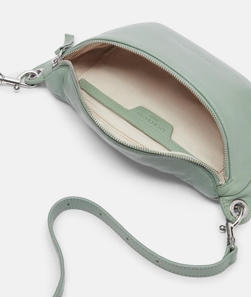 Liebeskind Herren Tavia Belt-bag M - Dunkles Salbeigrün