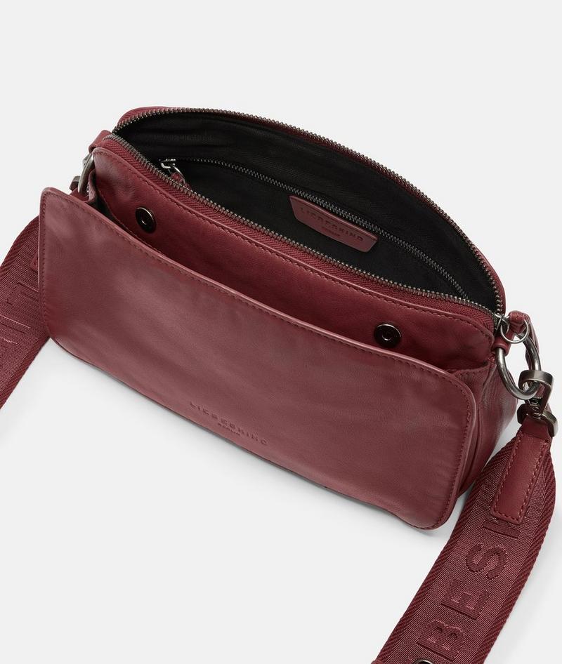 Liebeskind Herren Clarice Crossbody M - Bordeaux