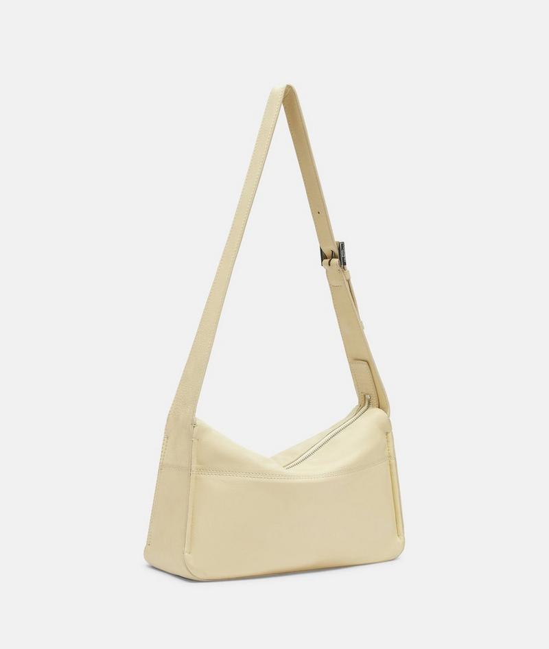 Liebeskind Herren Sky Hobo S - Hellgelb