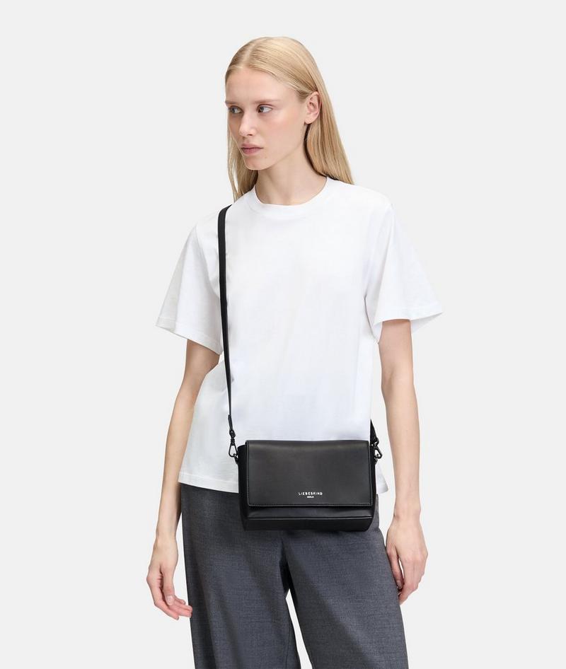 Liebeskind Herren Hilla Crossbody M - Schwarz