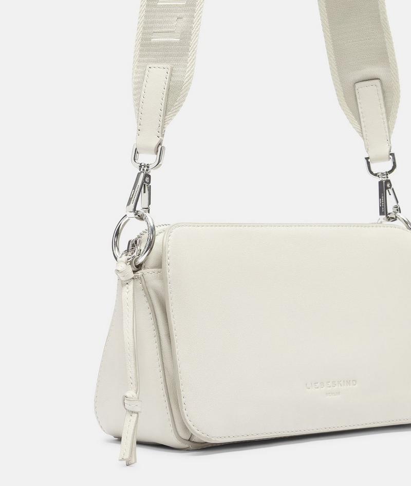 Liebeskind Herren Clarice Crossbody M - Creme