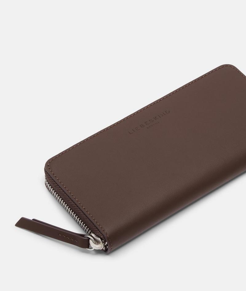 Liebeskind Herren Juna Geldbörse L - Dunkelbraun
