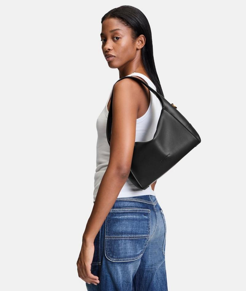 Liebeskind Herren Lou Hobo S - Schwarz