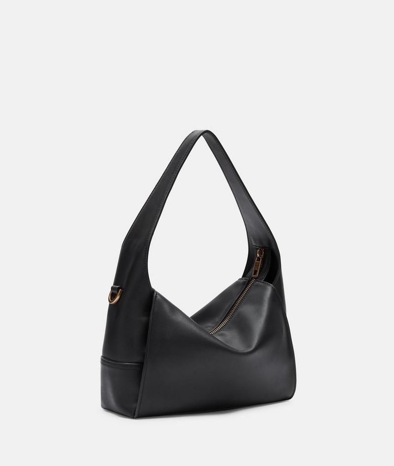 Liebeskind Herren Lou Hobo S - Schwarz