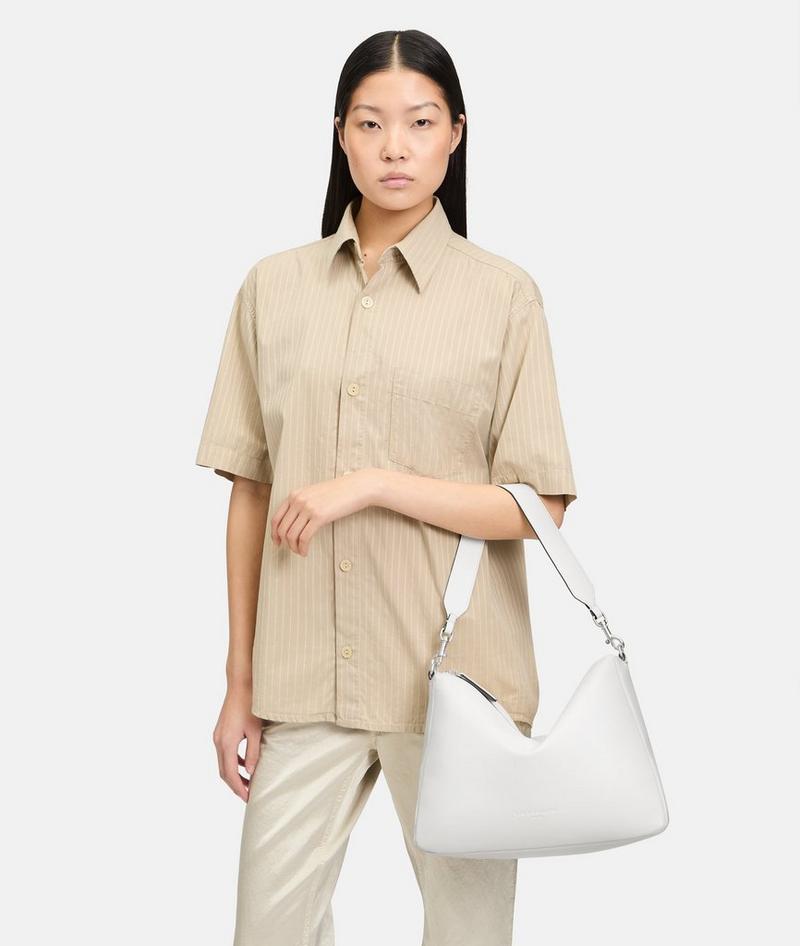 Liebeskind Herren Abelina Hobo M - Weiß