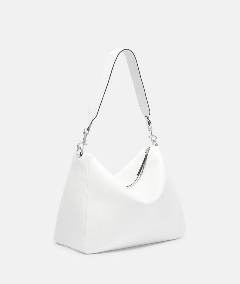 Liebeskind Herren Abelina Hobo M - Weiß