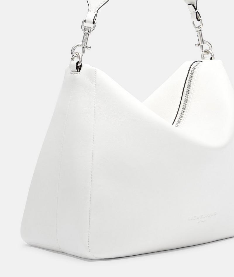 Liebeskind Herren Abelina Hobo M - Weiß