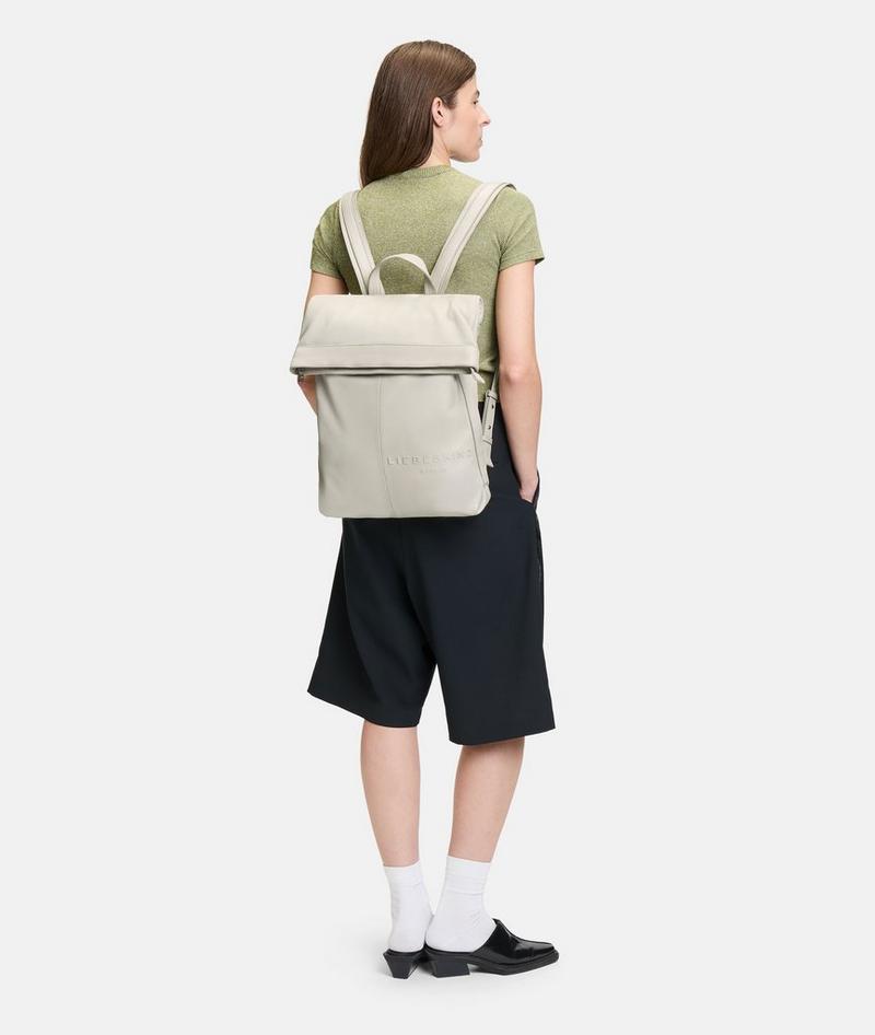 Liebeskind Herren Elvira Backpack L - Creme