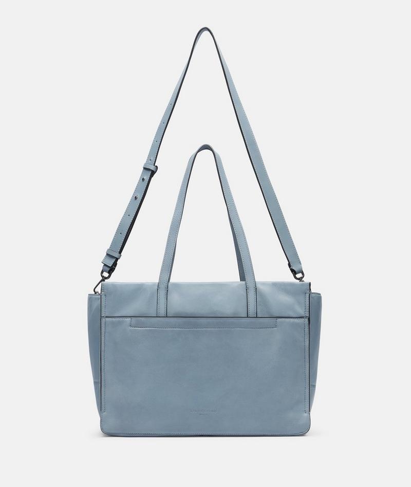 Liebeskind Herren Sky Shopper L - Blassblau