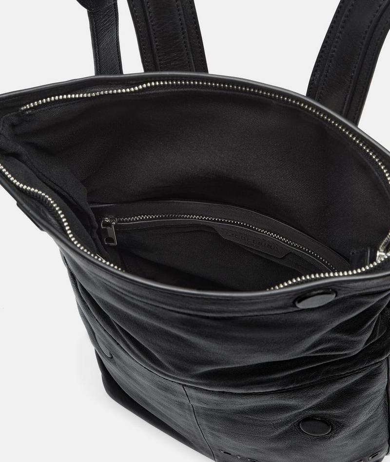 Liebeskind Herren Elvira Backpack M - Schwarz