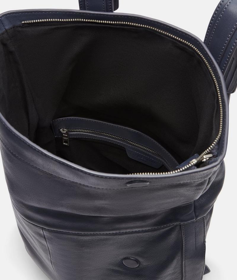 Liebeskind Herren Elvira Backpack L - Tiefblau