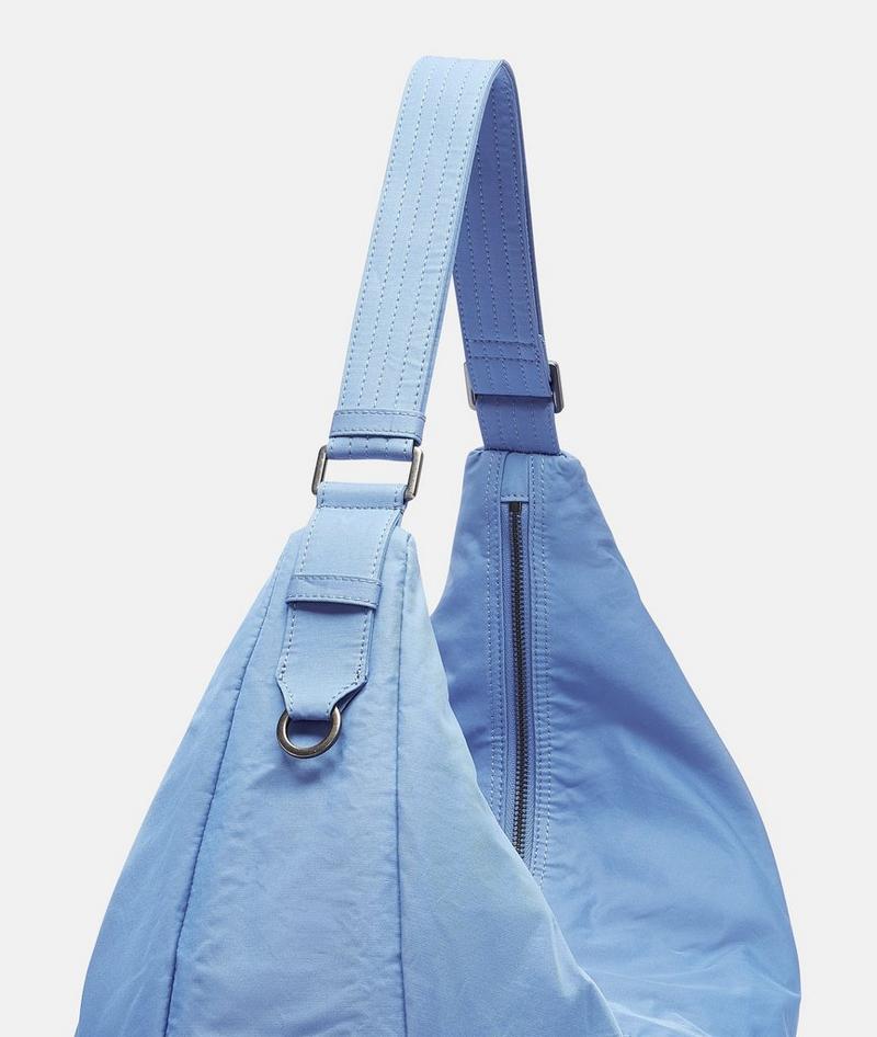 Liebeskind Herren Nylon Moon Hobo L - Blau