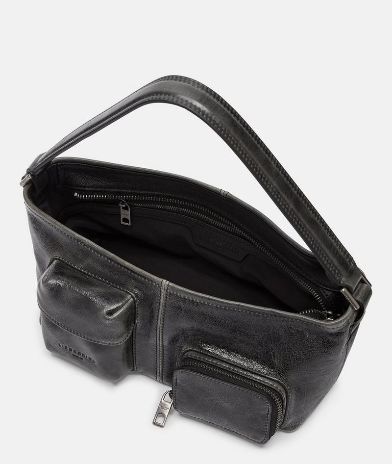 Liebeskind Herren Archive Lk 204 Shoulderbag S - Graphit