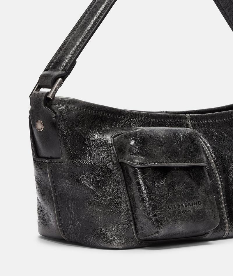 Liebeskind Herren Archive Lk 204 Shoulderbag S - Graphit