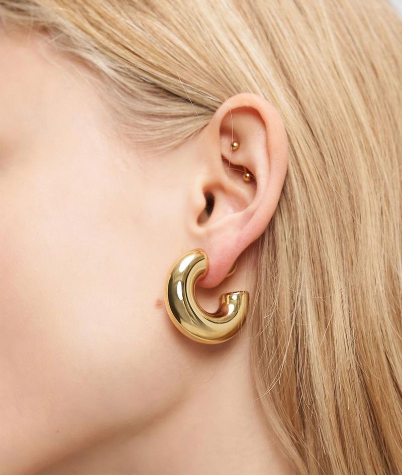 Liebeskind Herren Creolen - Gold