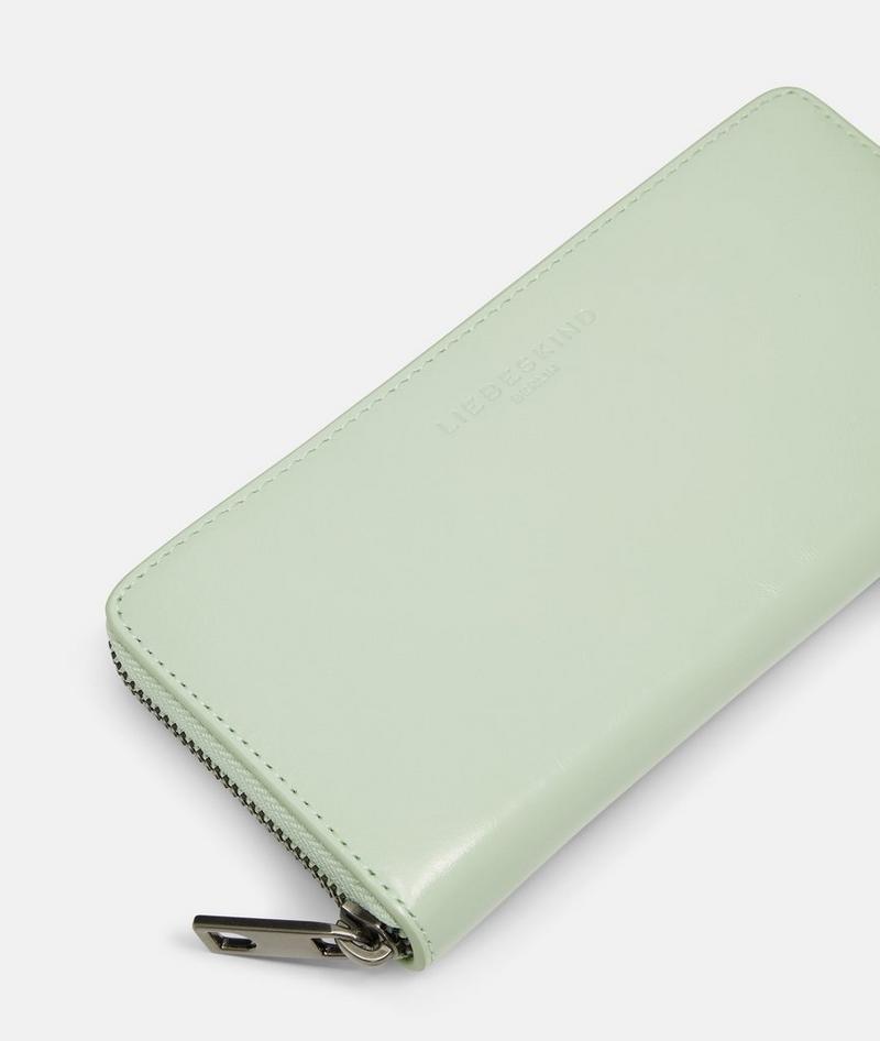 Liebeskind Herren Archive Sally Geldbörse L - Salbeigrün