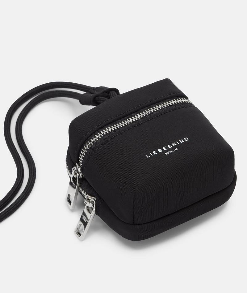 Liebeskind Herren Nylon Pouch Pendant - Schwarz