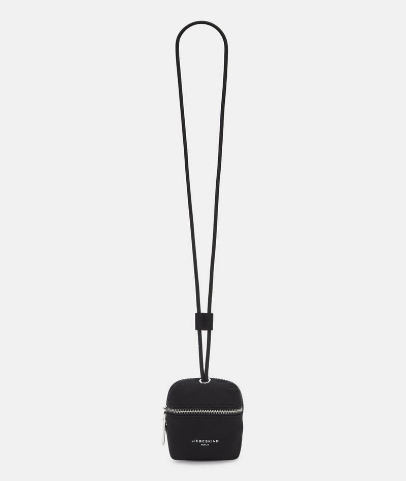 Liebeskind Herren Nylon Pouch Pendant - Schwarz