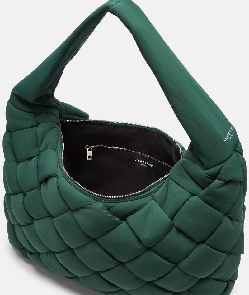 Liebeskind Herren Nylon Bo Hobo L - Petrol