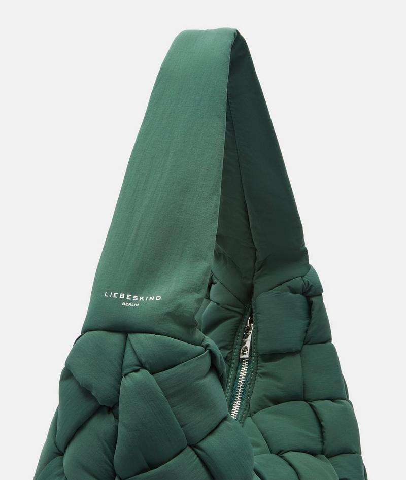 Liebeskind Herren Nylon Bo Hobo L - Petrol