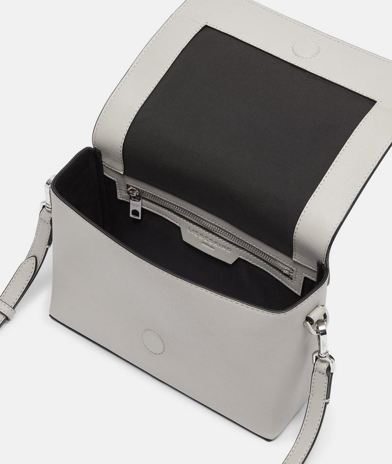 Liebeskind Herren Hilla Crossbody M - Taubengrau