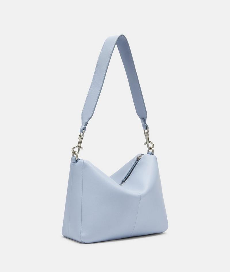 Liebeskind Herren Abelina Crossbody S - Hellblau