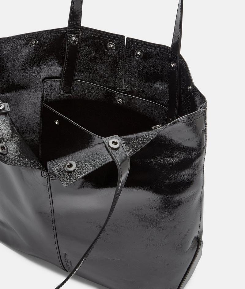Liebeskind Herren Rive Tote L - Schwarz