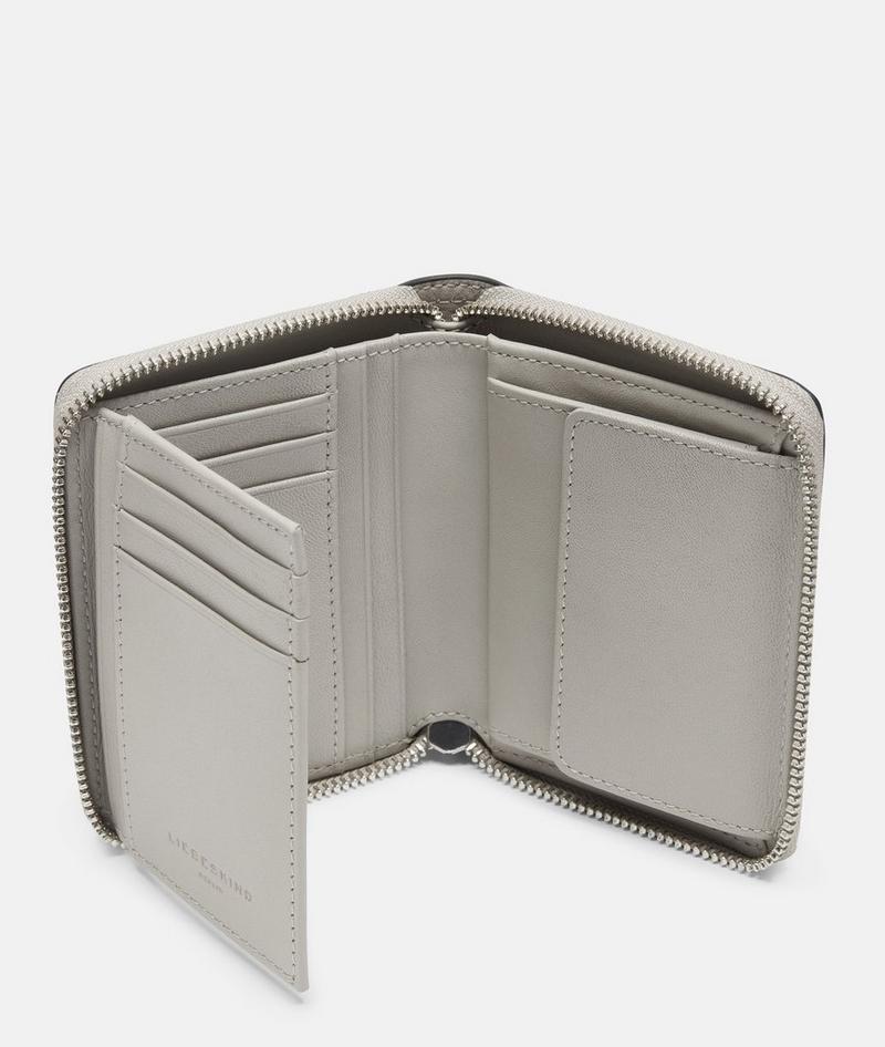 Liebeskind Herren Conny Geldbörse M - Taubengrau
