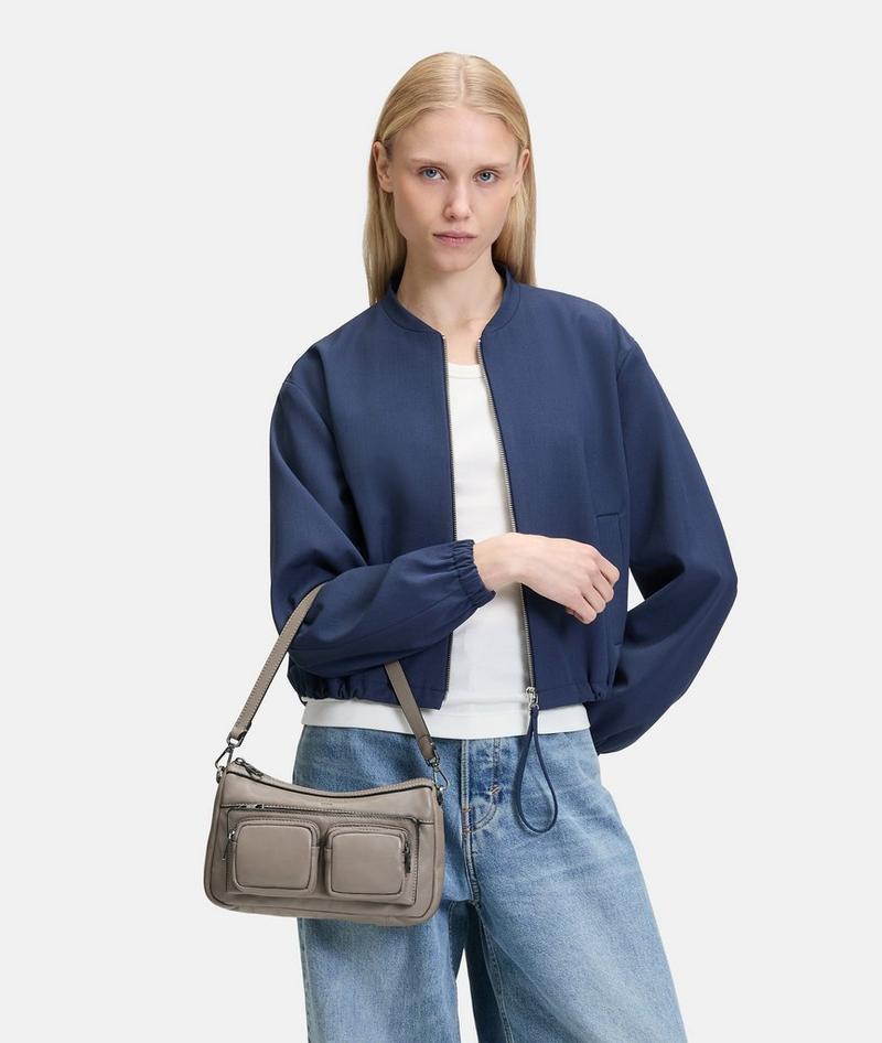 Liebeskind Herren Maia Hobo S - Steingrau