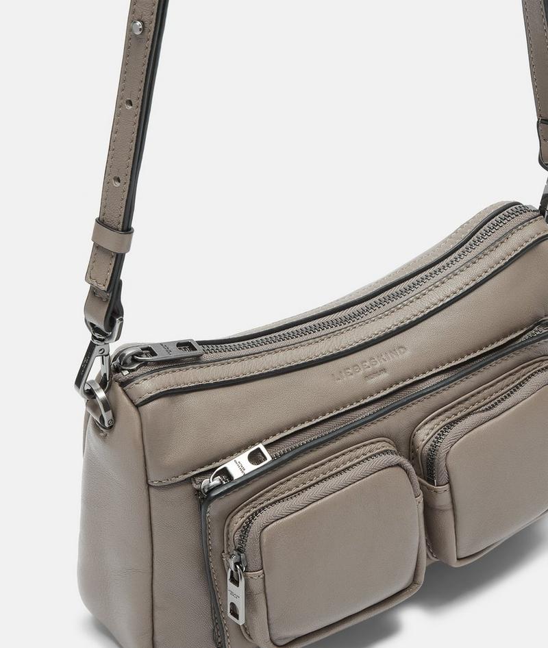 Liebeskind Herren Maia Hobo S - Steingrau